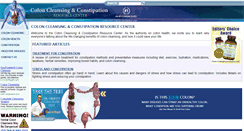 Desktop Screenshot of colon-cleanse-constipation.com